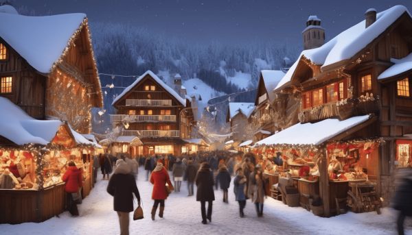 La magie des marchés de Noël en Haute-Savoie